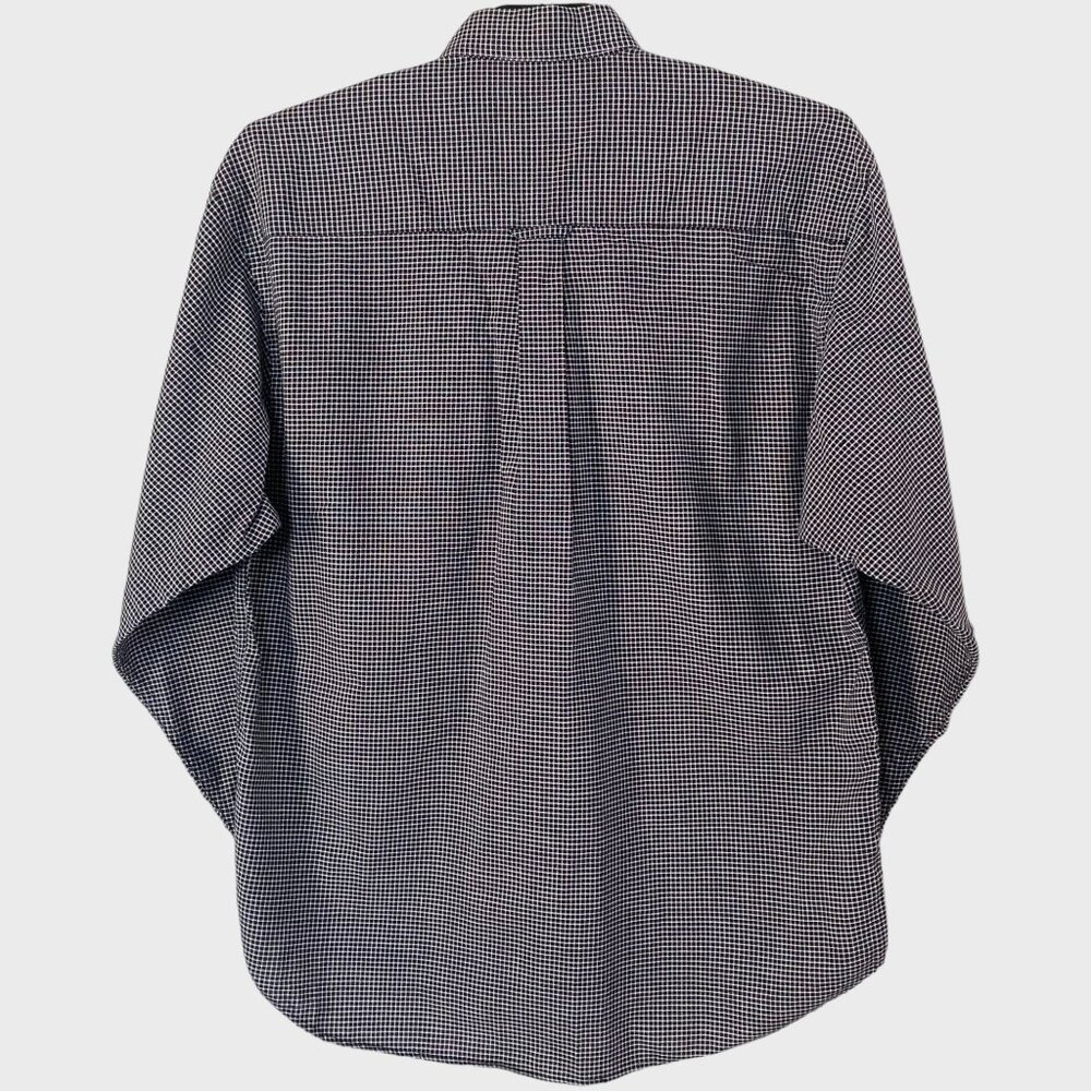 Pendleton Button-Down Shirt Green Micro Check Men… - image 3